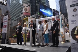 Statement by WCS Executive Vice President for Public Affairs John Calvelli at the Times Square Ivory Crush